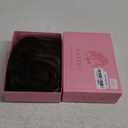 NAYOO Long Wavy Wigs for Women Middle Part Dark Brown Mixed Highlight Wig Synthetic Heat Resistant Fiber Women Wigs for Daily Party Use 26 Inch (Dark Brown Mixed Highlight)