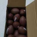 Blulu 30 Pack Mini Foam Football 2.17" Mini Football Party Favor Stress Ball Bulk Small Foam Sports Valentines Ball for Birthday Carnival Reward Party Bag Gift Filler(Dark Brown)