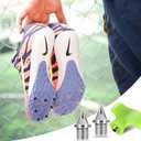 1/4 Inch Track Spikes, 100 Pieces Steel Track Shoe Spikes Replacements and Spike Wrench for Sports Running Track Shoes