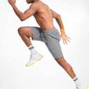 Mens Lounge Shorts with Pockets(Heather Grey,M) (Gray, M)