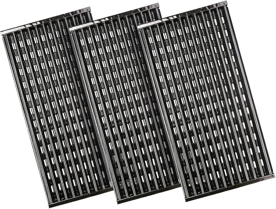 Grill Grates for Charbroil Performance Tru-Infrared 3 Burner 463370719 463371116 463370919 463344116, Enameled Steel Emitters Plates for Char-Broil 463371716 463633316, G460-0500-W1, 17 x 25.5"