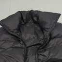 Womens Winter Cropped Puffer Vest Fashion Solid Color Zip Waistcoat Sleeveless Warm Outerwear Puffer Padded Jackets, S