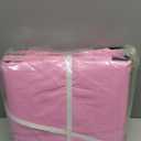 Windyun 4 Pack 69 Gallon Extra Large Moving Bags XXL Heavy Duty Storage Bag with Strong Zipper Handle Jumbo Big Tote Box Foldable for College Dorm Travel Clothes Duffle Blanket Pillow (Pink)