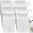 40Pcs Soap Saver Bag, Exfoliating Mesh Soap Saver Pouch Bags, Soap Pouch with Drawstring or Shower, Exfoliating, Foaming and Drying, Hangable (White