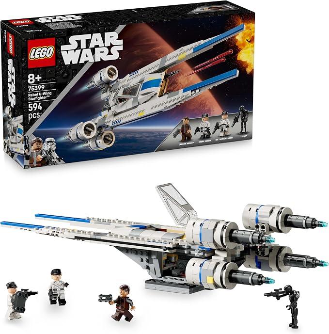 Lego 75399 Star Wars Rebel U-Wing Starfighter (TM) Toy Birthday Present Blocks Boys Girls Children 8 Years Old 9 Years Old 10 Years Old Elementary School Universe Figure Goods