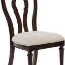Signature Design by Ashley Lavinton Traditional Upholstered Dining Chairs - Tan (Set of 2)