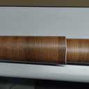 Walnut Wood Contact Paper 31x157 inch Wood Peel and Stick Wallpaper Matt Thick Wooden Look Wallpaper Self-Adhesive Removable Wood Vinyl Wrap Wrap Furniture Decor Sticker for Countertop Cabinet
