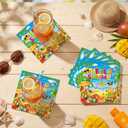 3 x Engrowtic 100 Pcs Summer Beach Party Napkins Hawaiian Luau Disposable Paper