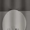 Mayfair Cassel Slow Close Toilet Seat, Easy Clean, Non Slip Premium Wood Seat, Easy Install, Made in USA, Elongated, White