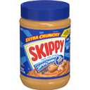 SKIPPY SUPER CHUNK Peanut Butter, Plant Based Protein, 28oz x1 (EXP 06/25/27)