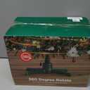 2025 Upgrade Rotating Christmas Tree Stand, UL Certified Adjustable Tree Stands with Remote Control for Up to 7.5ft 90lb Artificial Tree, Durable 3 Light Outputs with Up to 625 Watts of Power (Deep Green)