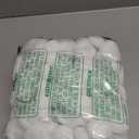 Tegeme 12 Pcs Christmas Snowball Garland Winter 6.5 Feet White Pom Pom String Garland Wonderland Snow Ball Hanging Banner White Christmas Ball Ceiling Decor for Xmas Tree Holiday Party Home Wall