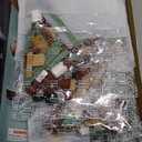 City Fishing Boat Building Kit with 3 Fisherman Minifigures, Ship Building Sets with Fishing Rods & Buckets, Christmas Birthday Gifts Toys for Kids Aged 6-12, Compatible with Lego Boat, 610 PCS