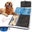 Snuffle Mat for Dogs, Interactive Feed Mat for Boredom, 17.3"×23.6" Pet Foraging Mat for Smell Training and Slow Eating with Stress Relief, Foraging Skills, Brain Stimulation