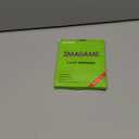 IMAGAME Clear Adhesive Business Card Pocket swith Side Open for Loading, 50 Pack, Plastic Labels Holders for Storage Bins and Library Card, Ideal for Organizing and Protecting Your Business Cards (3-5/8" x 5-1/4")