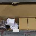 Geedel Rotary Cheese Grater Cheese Shredder - Upgraded 5-in-1 Cheese Grater with Handle and Strong Suction Base, Multi-purpose Vegetable Slicer Ice Shaver Nuts Grinder for Ice, Vegetables, Fruit, Nuts (Grey White)