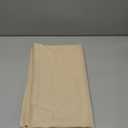 Chyhomenyc Bedroom Curtains 63 Inch Length 2 Panels, Faux Linen Textured Light Filtering Soft Airy Rod Pocket Window Treatment Drapes for Living Room, Each 40Wx63L, Linen Color