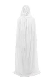 White Long Cloak, One Size