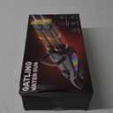 Gatling Electric Water Gun with Rotating Barrel Dual Water Output, Modular Battery System, Compatible with External Water Bottle, High-Power Outdoor Toy for Kids Ages 8-12-blue