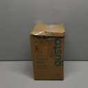 GUSTO [50 oz - 4 Pack] Plastic Carafe with Lid, Large Capacity Square Base - Clear Pitcher with Flip Top Lid, Easy-Pour Spout Juice Containers with Lids, Hand Wash Only - Perfect for Mimosa Bar