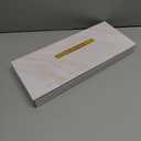 Faucet Mat for Kitchen Sink, Diatomite Stone Drying Sink Protectors, Bathroom Faucet Splash Guard, Quick Dry Water Absorbing, Non-Slip Stone Tray for Kitchen Counter, White, 20" x 3.9"