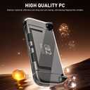 2 x [Optimized Version] GLDRAM Clear Case Compatible with Nintendo Switch 2 (2025), Dockable PC Protective Case + PC Detachable Joycon Cover, Hardshell Shock & Scratch Protector Skin Accessories - Crystal