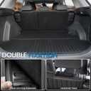 Cargo Mat for Toyota RAV4 2019-2025 Hybrid & Gas Accessories
One-Piece Cargo Liner & Rear Seat Back Protector, All Weather TPE, Non Slip & Odorless & Scratch Proof, Quick Clean