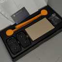 GPS Wireless Dog Fence System for 2 Dog, Electric Satellite Technology Pet Containment System by GPS Signal Boundary Pets with Waterproof & Rechargeable Collar Receiver (Black)