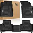 3W Floor Mats for Audi Q7/SQ7 2017-2026 & Q8 2019-2026, 4M TPE
All-Weather Custom Fit Liner Covers 1st & 2nd Row Full Set, Handles Mud & Spills, Not For Q8 E-Tron Models