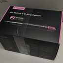 Air Wrap Hair Styler, Fast Drying Blow Dryer & Curling StylingTool, Hot Air Styler No Heat Damage, Hot Air Styler Wrap for Curling Volumizing Straightening Styling（Pink）