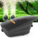 400GPH Aquarium Air Pump, Large Air Volume Aquarium Air Compressor, Silent Fish Tank Oxygen Pump for Hydroponic Systems, Ponds, Aquaculture