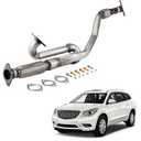 Exhaust Y Pipe Flex Pipe for 2009-2017 Buick Enclave/Chevy Traverse BE01F