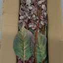 Fake Flowers Hydrangea Silk Flowers with Stems,Brown Flowers Fall Hydrangea Artificial Flowers,Winter Flowers Artificial for Decoration Vase Indoor and Outdoor 24"Brown  8PCS Wthout Vase