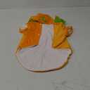 Delifur Dog Cat Halloween Pumpkin Costume Puppy Fleece Hoodie Coat for Small to Medium Dogs (Small)