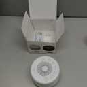 Sound Machine Easysleep White Noise Machine with 25 Soothing Sounds and Night Lights with Memory Function 32 Levels of Volume and 5 Sleep Timer Powered by AC or USB for Sleeping Relaxation (White)