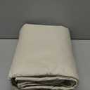 Porch Shield Patio Fire Pit Cover - Waterproof 600D Outdoor Rectangular Fire Table Cover Deck Box Protector - 48 x 28 inch, Beige