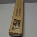 Weighted Ropeless Battle Ropes, Heavy Duty Portable Cordless Battle Ropes for Home Gym with Poster, Workout Exercise Rope for Strength Building, HIIT and Low-Impact Aerobic Training for Men & Women (1.61lb-Pink)