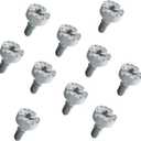 Generic Chainsaw Cover Screw Fits for Stihl Chainsaw Saw Parts, for Models MS231 MS231C MS251 MS251C MS271 MS271C MS291 MS291C, Replace 9022-319-1028, 9022 319 1028, 90223191028, 10Pcs, Silvery