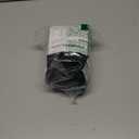 SEG Direct Diamond Flat Bottom Steering Wheel Cover, D Shaped Car Wheel Cover 14 1/2-15 in. (37-39 cm), Bling Sparkly Rhinestones, Black with Black Diamond