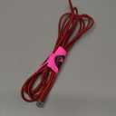 Charge & Sync Cable For Apple 8 - pin. 10ft. For iPhone 14 and Older. Red
