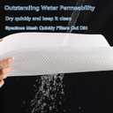 REEZEIVI Shower Seat Cushion with Non-Slip Silicone Bottom,Soft 4D Mesh Fabric,Bathtub Chair Pad for Elderly,Quick Drying and Washable Shower Seat Mat, Design for Elderly, Senior, Handicap,Disabled