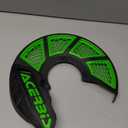 Acerbis X-Brake Vented Disc Cover - Black/Green (2449491043)