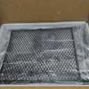 Double Rods Clothes Rack for Hanging Clothes, Heavy Duty Rolling Clothing Rack with Wheels, Freestanding Garment Racks with Oxford Bottom Shelf and Mesh Bottom Shelf for Bedroom Laundry Living Room (Yellow)