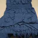 GRACE KARIN Womens 2025 Summer Dress Casual Sleeveless Spaghetti Strap Smocked Ruffle Beach Long Maxi Dress with Pockets- L