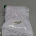 Urban CoCo Women's A-Line Elastic High Waist Flare Work Midi Knee Length Stretchy Skirt (Medium, White)