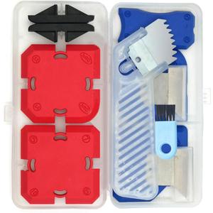 12Pcs Caulking Tool Kit, Professional Silicone Profiling Kit with Sealant Finishing Tools and Caulk Removal Tools