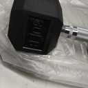 Rubber Hex Dumbbell Hand Weight, 1 Pc