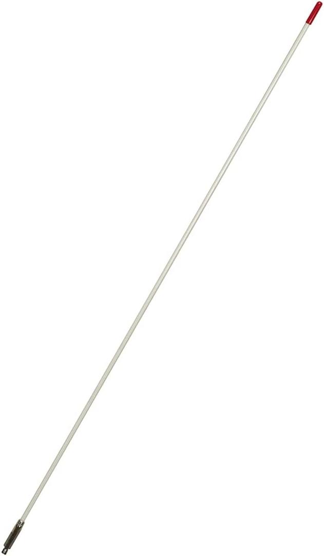 Francis 300-CB25W 4.5' Hot Rod CB Antenna Fiberglass CB Radio Antenna 175W Whip AM|FM Ready, White