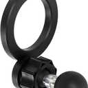 FPN Magnetic Phone Holder Base for RAM Mounts, 1" (25mm) Ball Mount for Magsafe iPhone 17/16/15/14/13/12 Series, Compatible with RAM B Size Double Socket Arm