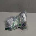 FUNCOO PLUS Toddler Kids Rain Boots Boys Girls Light Up Waterproof Boot with Handles Size 22